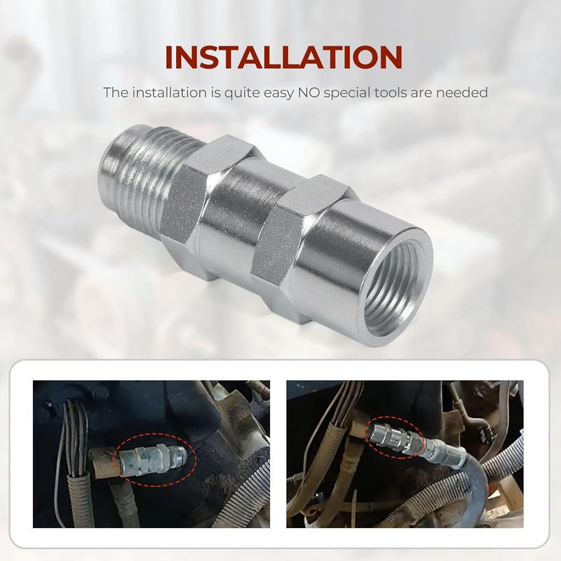 Atesilor 23516919 Fuel Check Valve Compatible with Detroit Diesel S50 8.5L & S60 11.1/12.7/14L Engine, Replaces 23509140 - Image 4